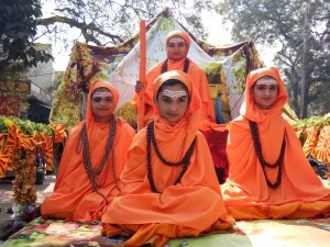 Adi Sankaracharya Model show off by Brahma Kumaris chhatarpur 